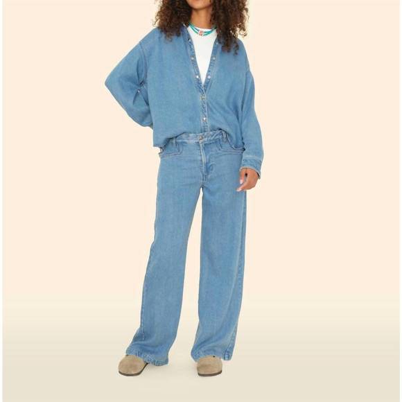 NEW XIRENA nixon denim pant in pacific - Picture 1 of 5